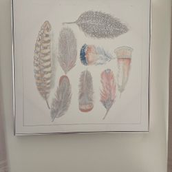 Feather Wall Decor