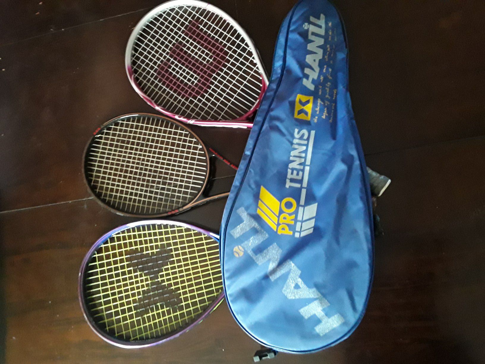 Tennis Rackets and Storage bag