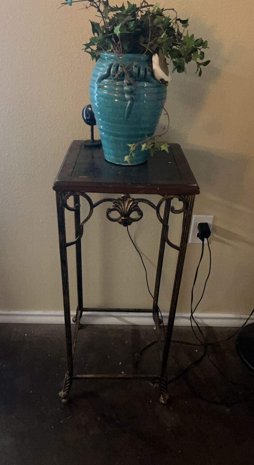Vase And Plant Stand 