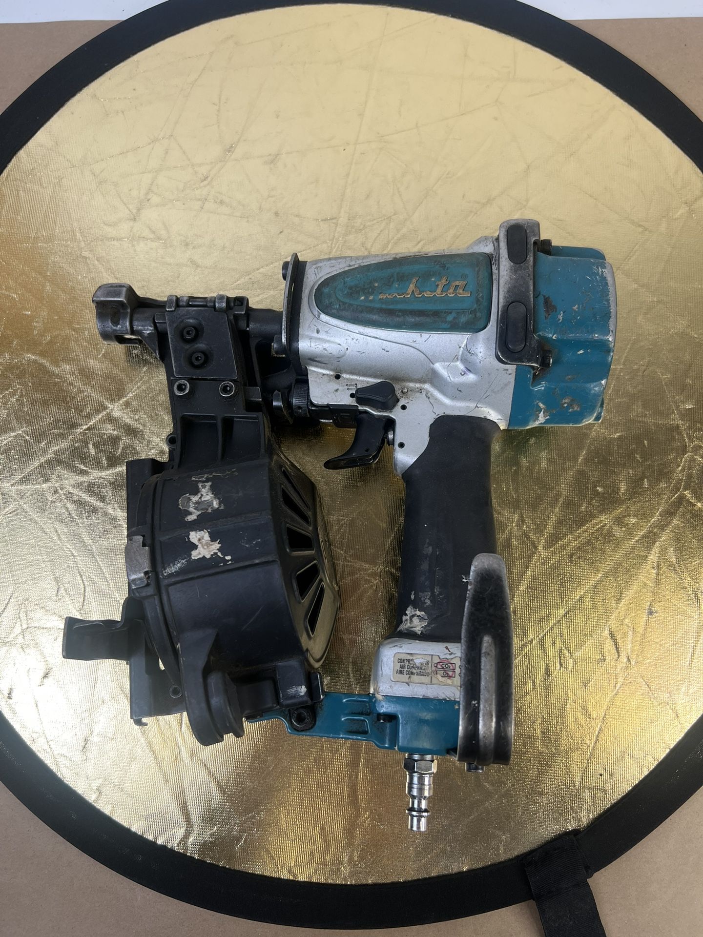 Used The Makita AN454 1-3/4" Coil Roofing Nailer