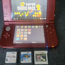 Nintendo New 3ds Xl Consola- 4 Games  Include 