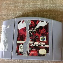 Nintendo 64 WWF Attitude 