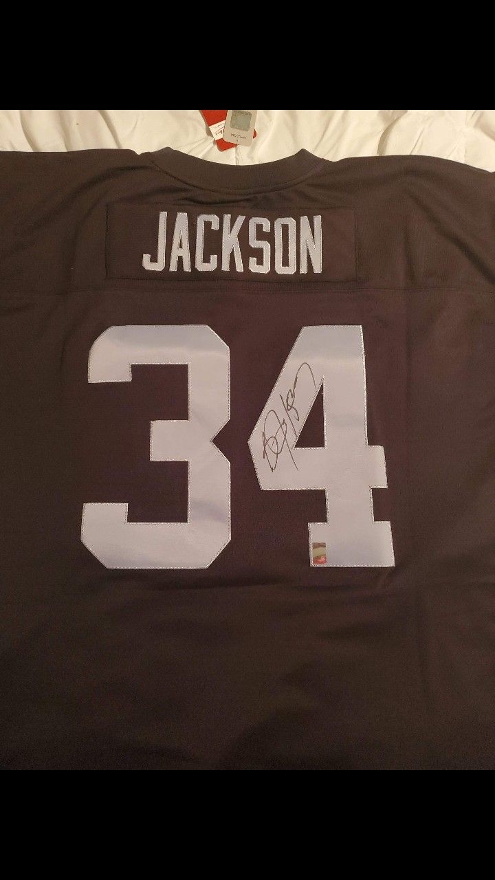 Autographed Bo Jackson