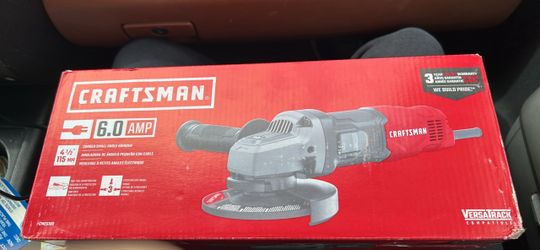 Craftsman 6.0 Amp 4-1/2" Angle Grinder