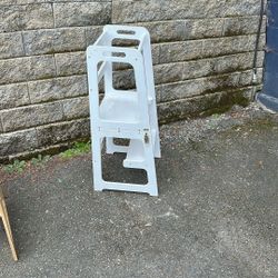 Toddler Folding Step Up & Bench 