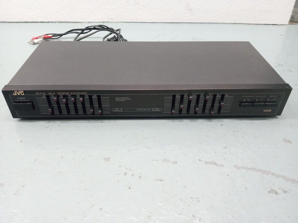 JVC Graphic Equalizer SEA12 for Sale in Lawndale, CA OfferUp
