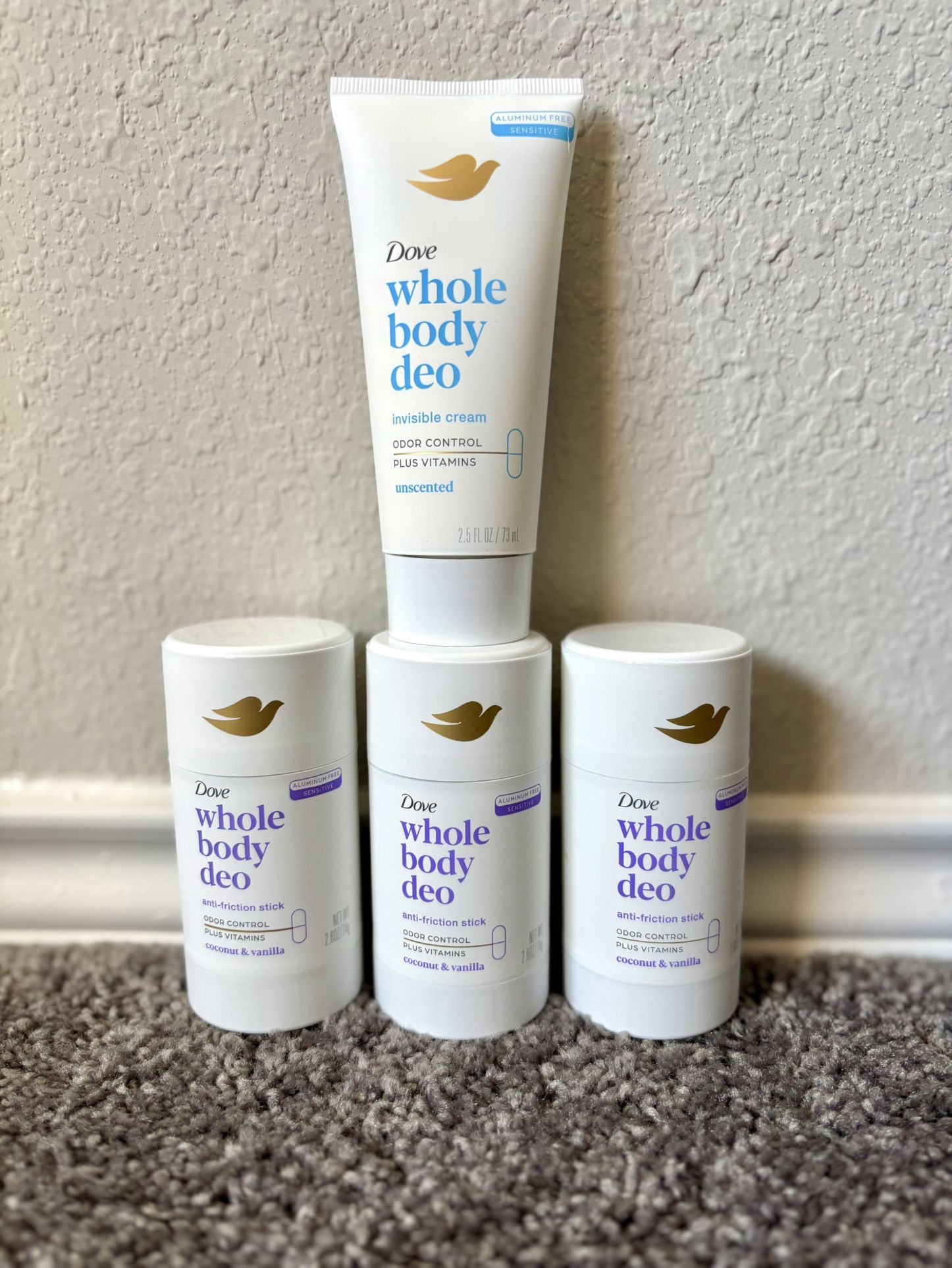 Dove Whole Body Deodorant $4 Each 