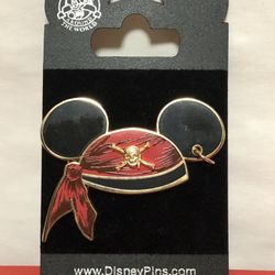 2006 Disney Pin Mickey Pirate Ears