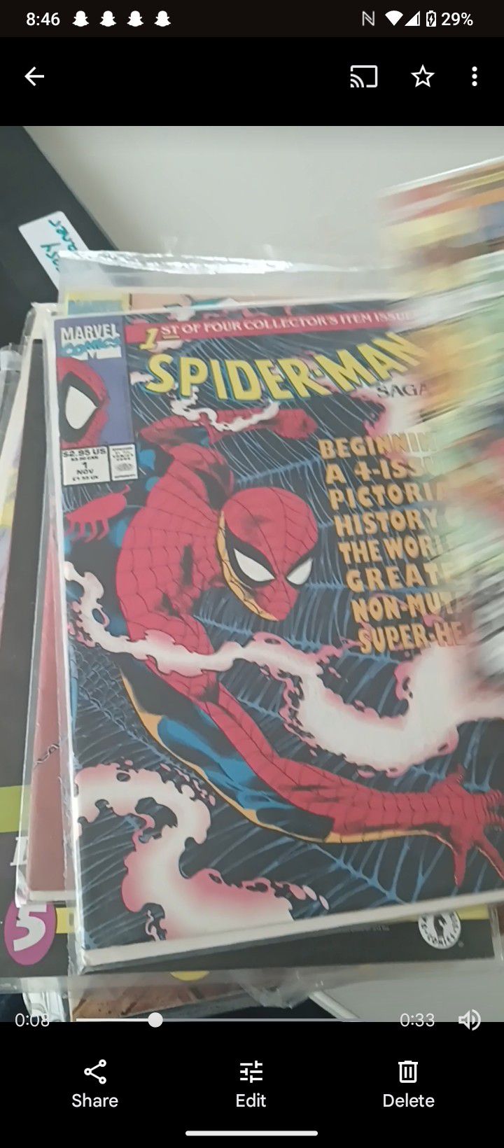Spider Man Comics Bulk Haul