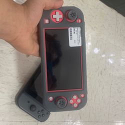 Nintendo Switch Lite With Rubber Protective Case 