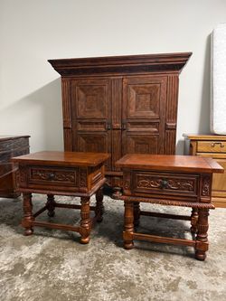 Wood Nightstands