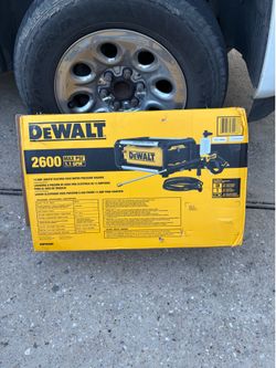dewalt  pressure washer