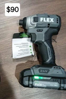 Impact Driver 24v With Battery And Charger