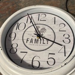 Clock White