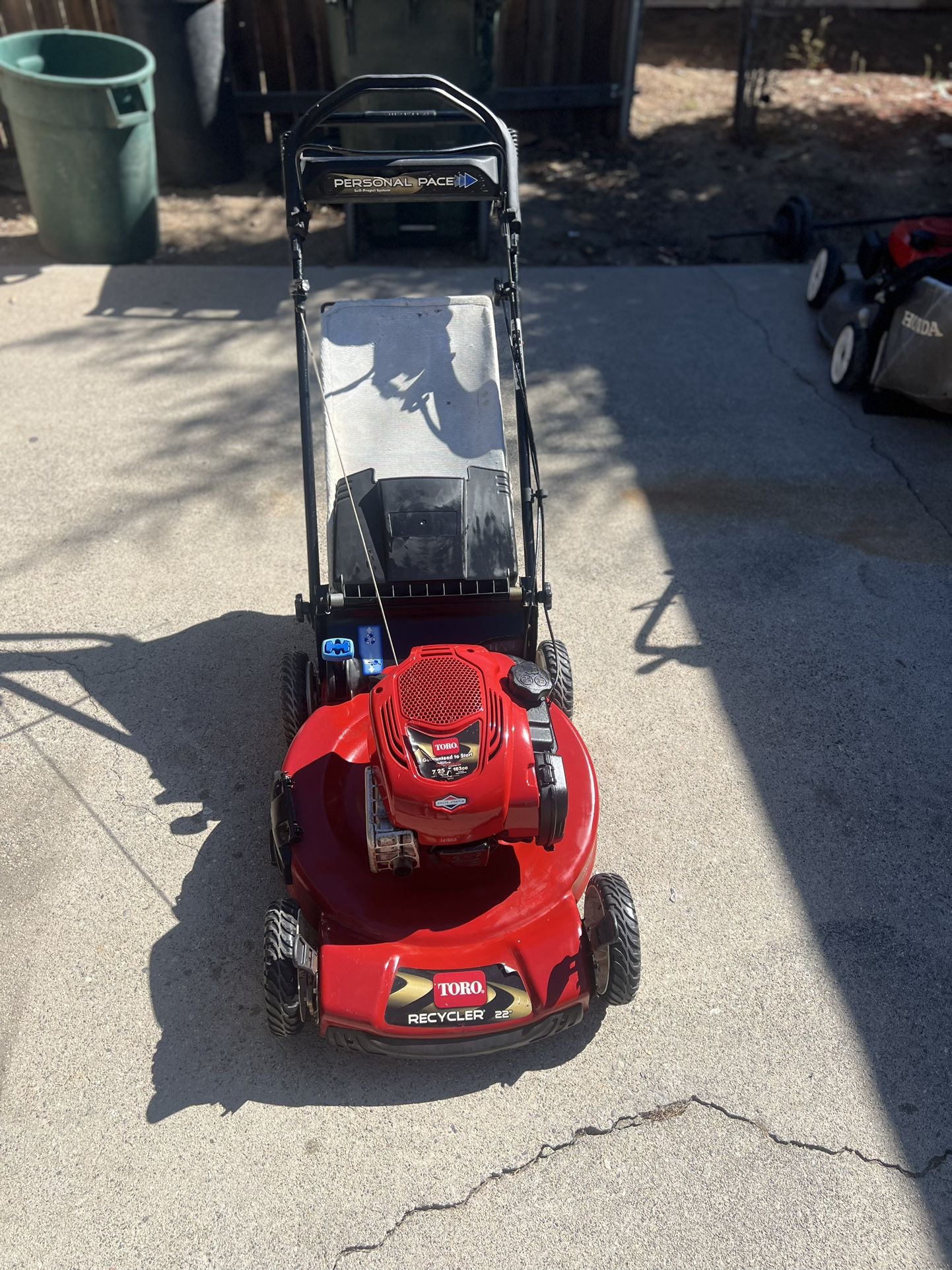 Toro Recycler 22” Personal Pace Lawn Mower