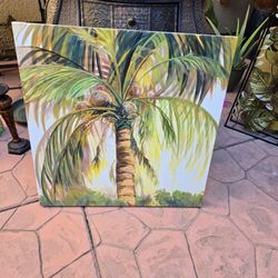 Palm tree art