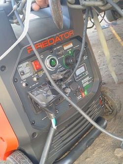 Super quiet predator 5000 watt inverter less than 40 hours on motor