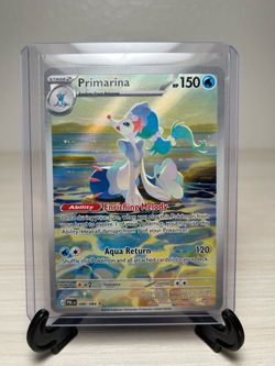 Primarina 088/084 Holo Rare Pokémon Card PBL