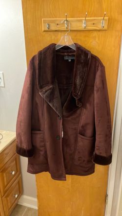 Women’s  Banana Republic Brown Faux Shearling Winter Coat