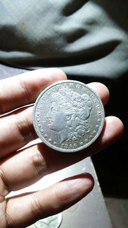 1896 One dollar coin in great condition