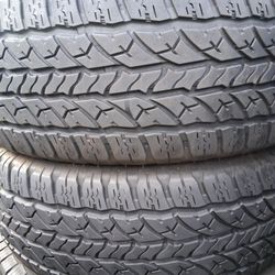 2 Used Tires 265/70r16 🤑 Free Installation ‼️ 