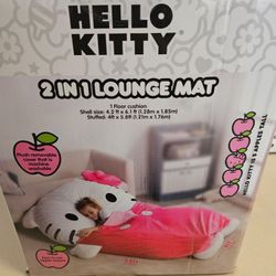 Hello KITTY 2-in-1 Lounge Mat