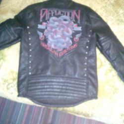 Brand New Affliction . Motorcycle Jacket 