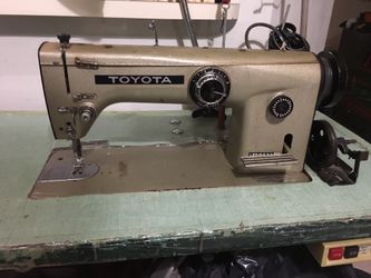 Toyota tapestry sewing machine