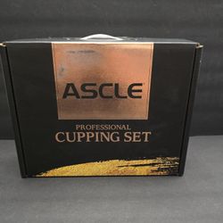 New In BOX ASCLE Professional Cupping Set