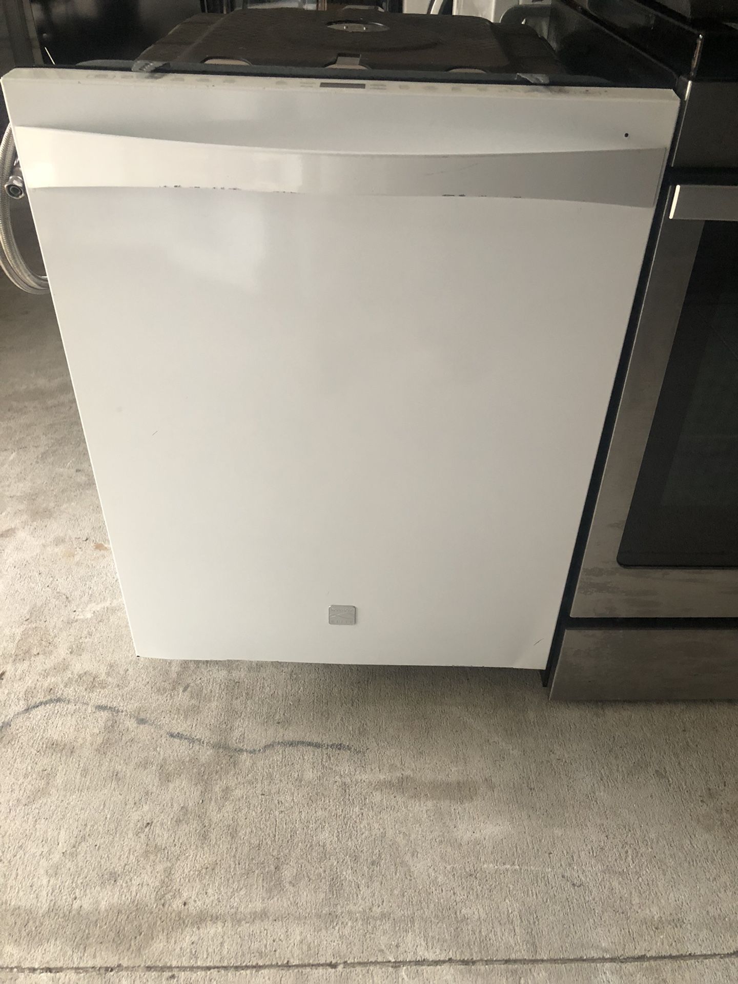Kenmore White Dishwasher