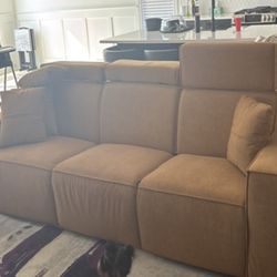 POWER RECLINE LOVE SEAT AND COUCH