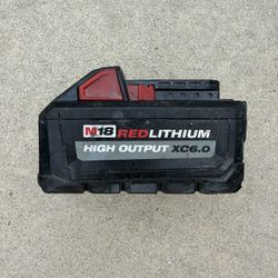 Milwaukee M18 High Output XC 6.0 Battery