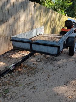 6 ft homemade trailer like brand new great for motorcycle lawn mower etc