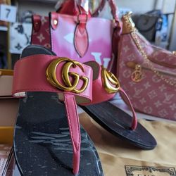 Gucci Pink Sandals 💞 Size 8 & 11 Left 