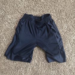 Navy Blue Athletic Shorts