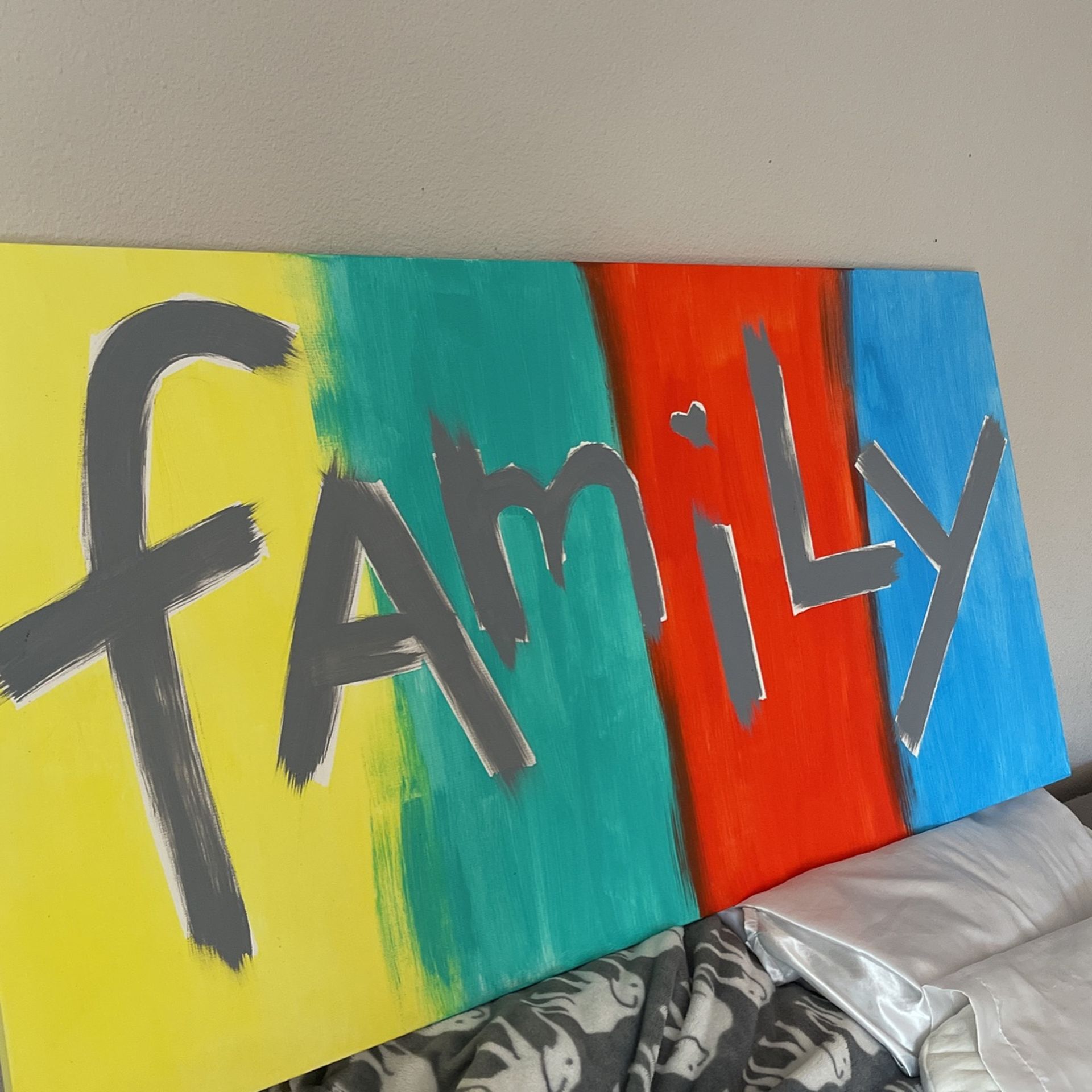 Large Family Room Canvas
