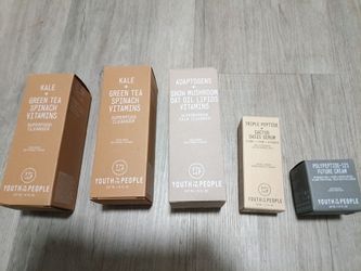 Youth To The People Facial Cleansing and Moisturizing Products, Brand New