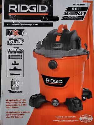 Brand New Ridgid 12 Gallon Shop Vac Vacuum
