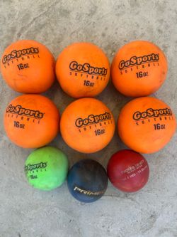 GoSport Weighted Training Balls 9 total