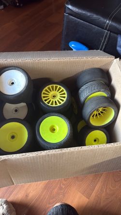 1/8 truggy tires ($20 a full set of 4)