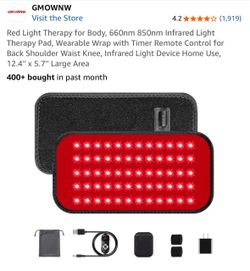 Red Light Therapy for Body, 660nm 850nm