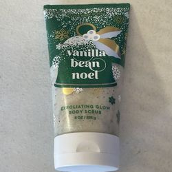 New Bath And Body Works Vanilla Bean Noel Exfoliating Body Scrub Full Size 
