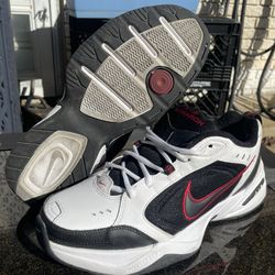 Nike Air Monarch IV White Black