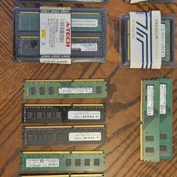 Ddr4 And Ddr3 Ram Lot