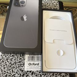 Apple IPhone 13 Pro Max Sierra Blue Empty Box Only