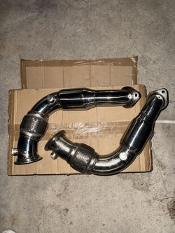 F10 BMW 550i N63 Catless Downpipes