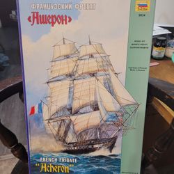Zvezda #9034 French Frigate ACHERON 1/200 Model