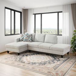 Cheap New White Microfiber Sofa Set