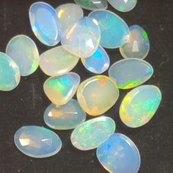 2pcs. Ethiopian Fire Opal Crystal 
