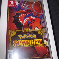 Pokémon Scarlet Switch Game